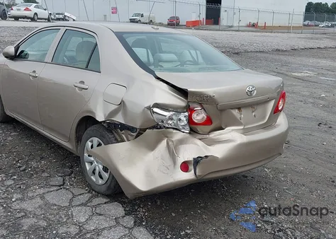 2010 Toyota Corolla Le из США, поврежденный, VIN 1NXBU4EE7AZ197456
